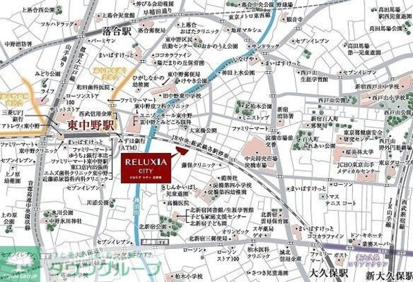 RELUXIA CITY 北新宿の物件内観写真